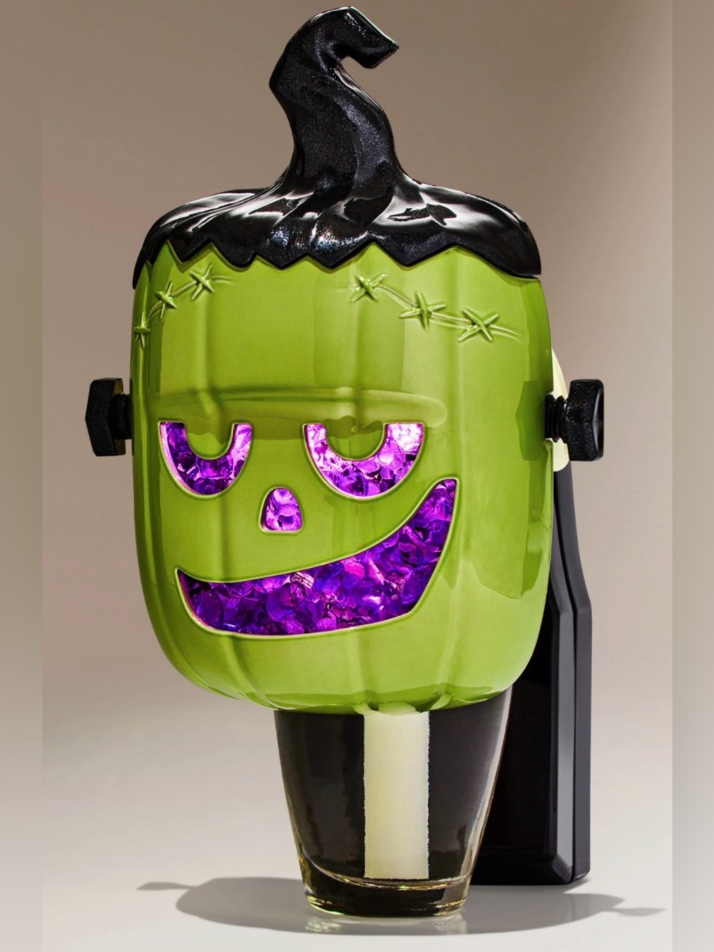 NEW Bath and Body Works Franken Pumpkin nightlight wallflower plug in